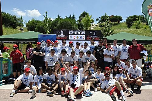 GRAN AMBIENTE EN EL STREET HANDBALL DE TRES CANTOS