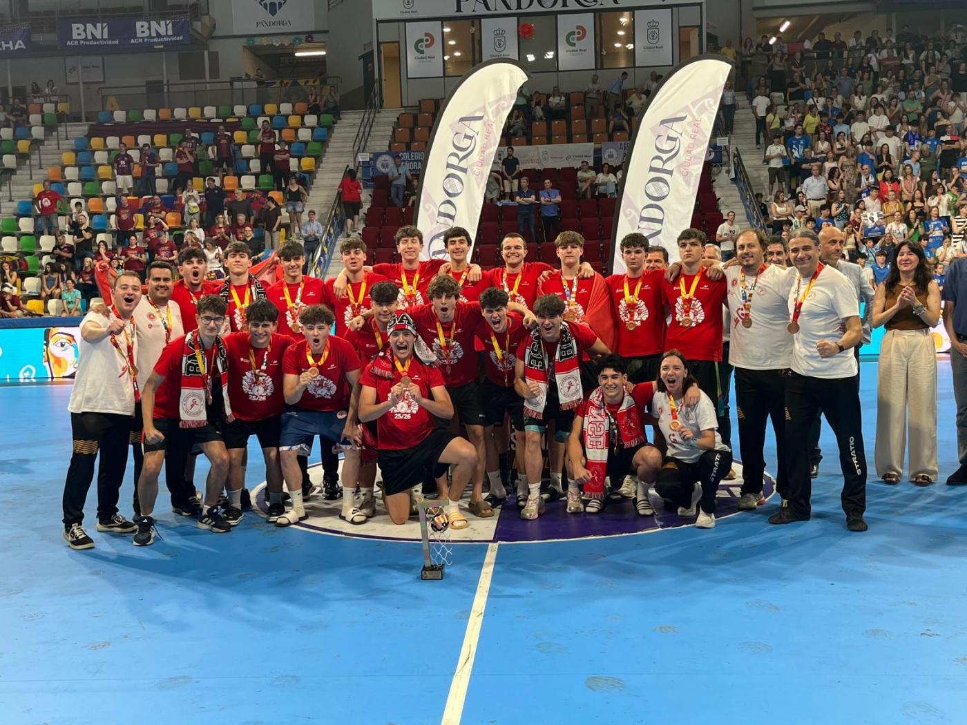 UN BRONCE, UN QUINTO PUESTO Y UN SÉPTIMO PUESTO, COSECHA NACIONAL DE LOS CLUBES MADRILEÑOS DE BASE EN LA 2025-2026