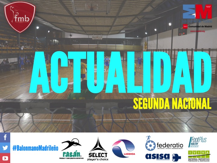ACTUALIDAD SEGUNDA NACIONAL MASCULINA