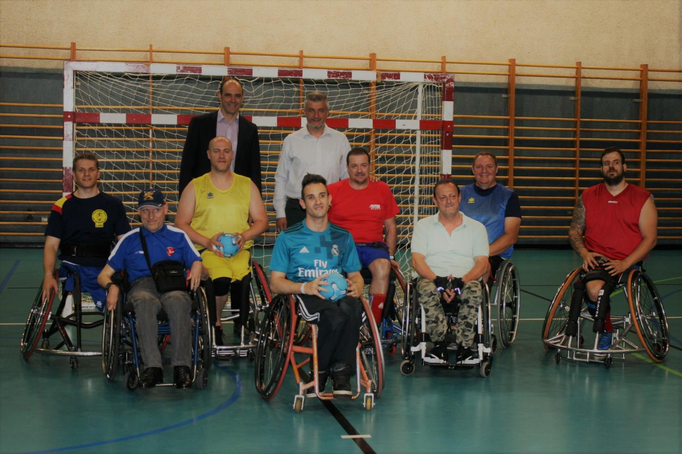 LA FMBM Y LA FMDDF IMPULSARÁN EL BALONMANO EN SILLA DE RUEDAS