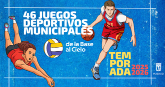 Inscripción Juegos Deportivos Municipales de Madrid 2025/2026