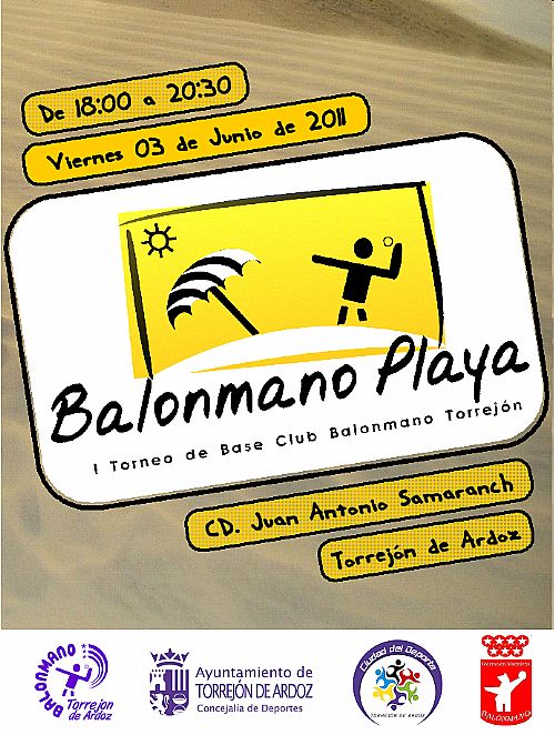 TORNEO BALONMANO PLAYA TORREJON DE ARDOZ