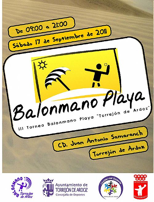 III TORNEO DE BALONMANO PLAYA TORREJON DE ARDOZ