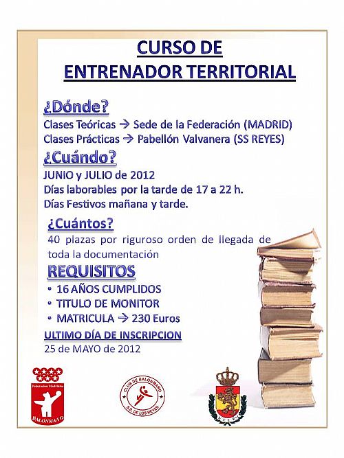 CURSO DE ENTRENADOR TERRITORIAL