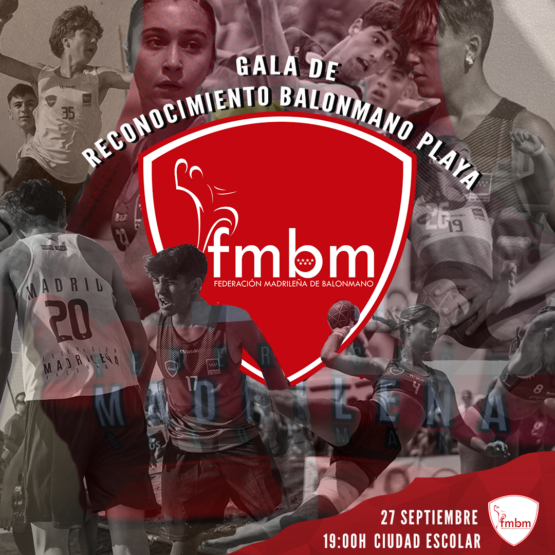 La FMBM premia a las selecciones y clubes destacados en la temporada de Balonmano Playa 2024