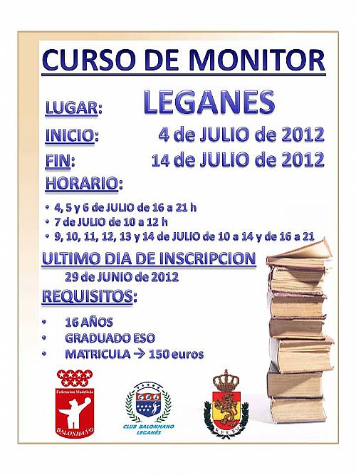 CURSO DE MONITOR EN LEGANES