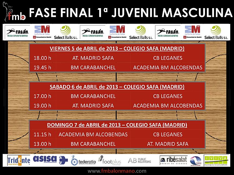 COMIENZAN LAS FASES FINALES