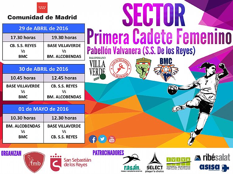 FASE FINAL CADETE FEMENINA 16