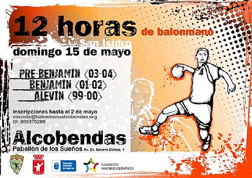 12 HORAS DE BALONMANO SAN ISIDRO en ALCOBENDAS