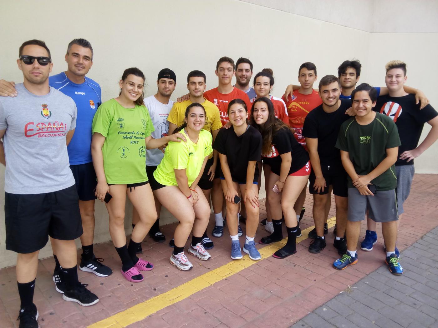 FINALIZA LA FASE PRESENCIAL DE LA 94 PROMOCIÓN DE CURSO DE MONITORES DE BALONMANO