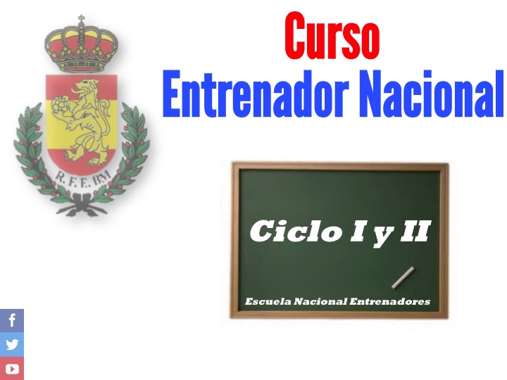 CURSO ENTRENADOR NACIONAL