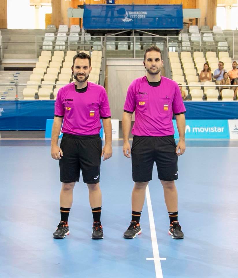 DAVID MONJO Y MIGUEL SORIA, MEJOR PAREJA DE ÁRBITROS DE LA LIGA GUERRERAS IBERDROLA