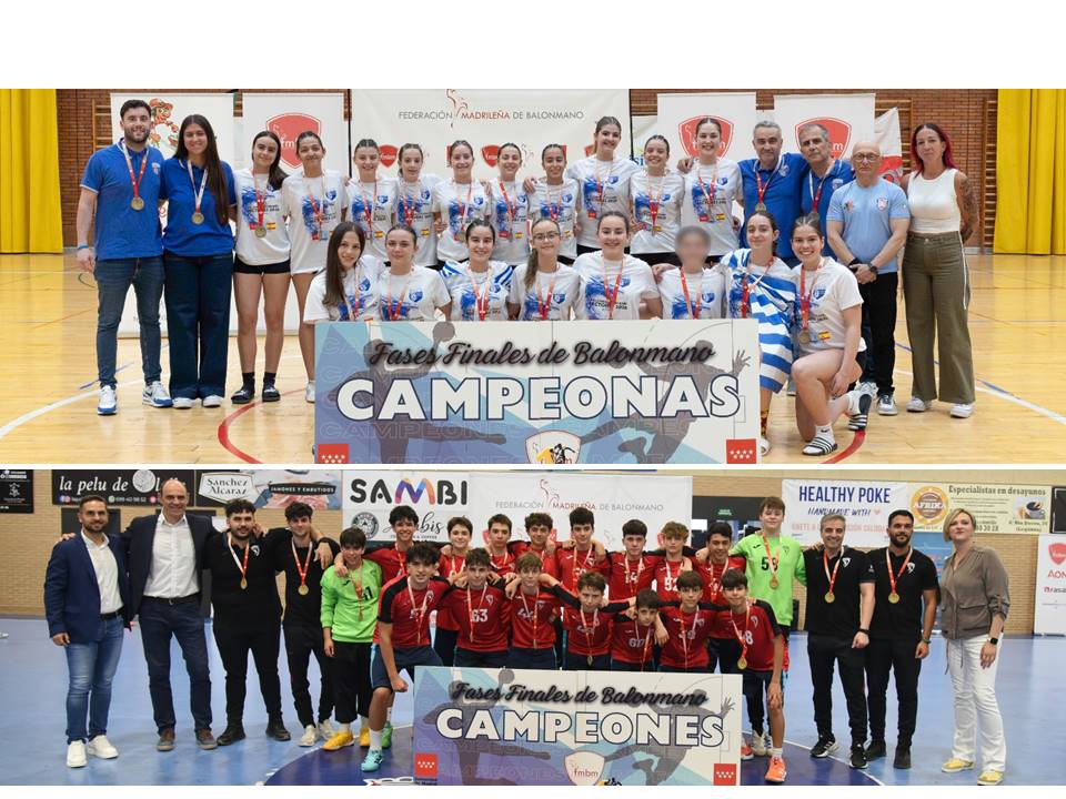 FASES FINALES | BM LEGANÉS Y BM ALCOBENDAS DOMINAN LOS SECTORES INFANTILES DE MADRID