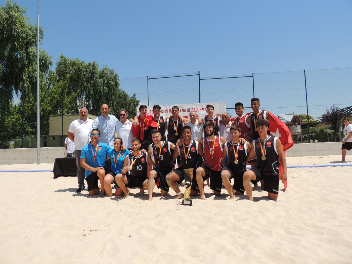 MADRID Y CASTILLA LA-MANCHA CAMPEONES DEL CESA BM PLAYA DE GETAFE