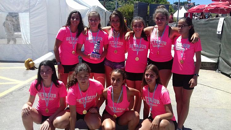 LAS CADETES DEL GETASUR CAMPEONAS DEL ARENA TOUR DE BUEU