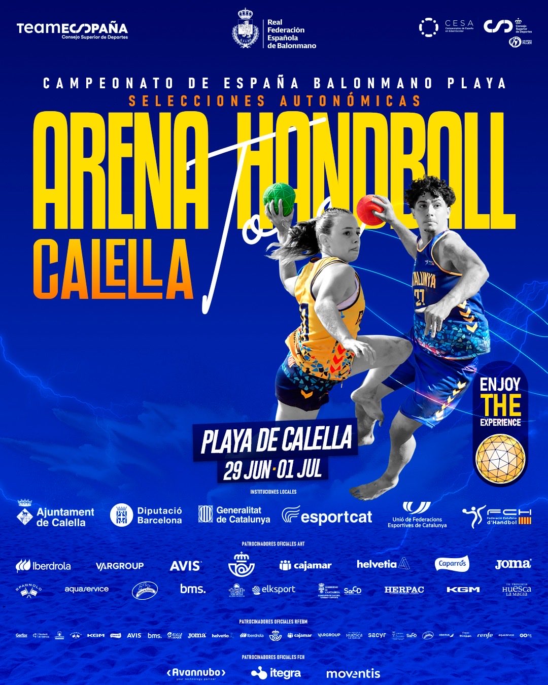 CESA PLAYA 2026 |EL #BALONMANOMADRILEÑO, A POR TODAS EN CALELLA (BARCELONA)