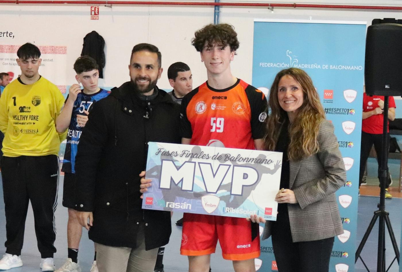 LA FMBM CREA EL MVP GLOBAL DEL BALONMANO MADRILEÑO