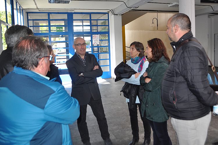 VISITA DEL SELECCIONADOR NACIONAL A LAS INSTALACIONES DE LA ALHÓNDIGA