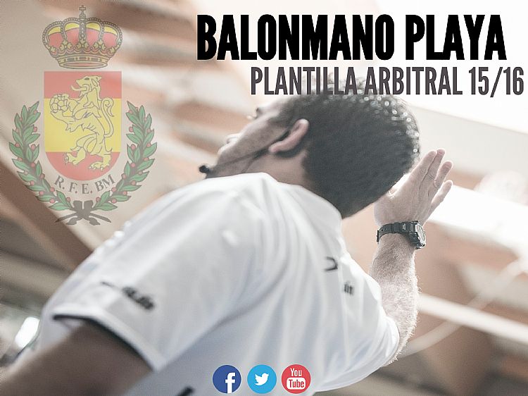 PLANTILLA ARBITRAL BALONMANO PLAYA RFEBM