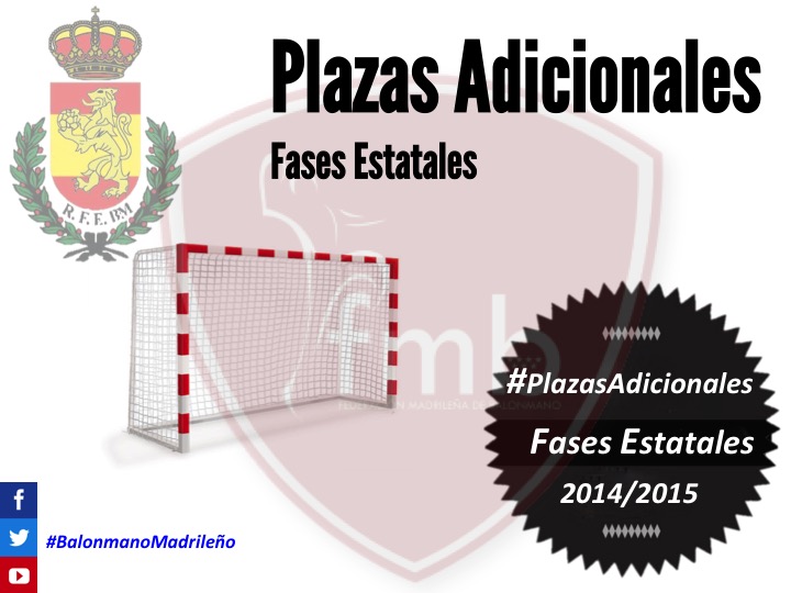 PLAZAS ADICIONALES FASES ESTATALES