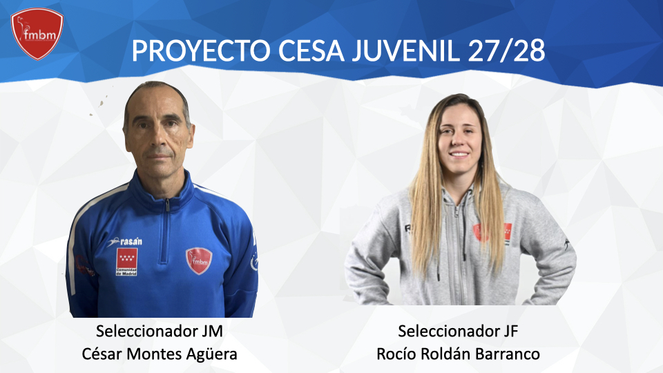 CESA 2027, las selecciones juveniles comienzan el camino