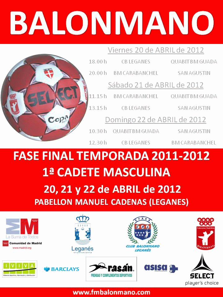 FASES FINALES FIN DE SEMANA