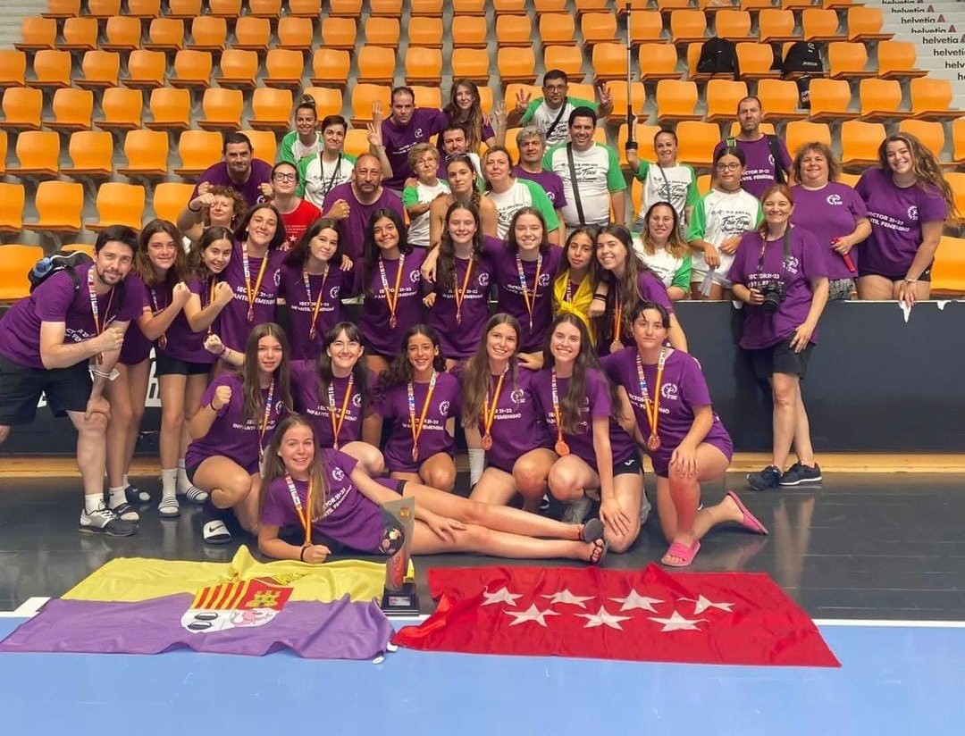 BM Sanse y BM Torrejón consiguen medalla en el Campeonato de España Infantil