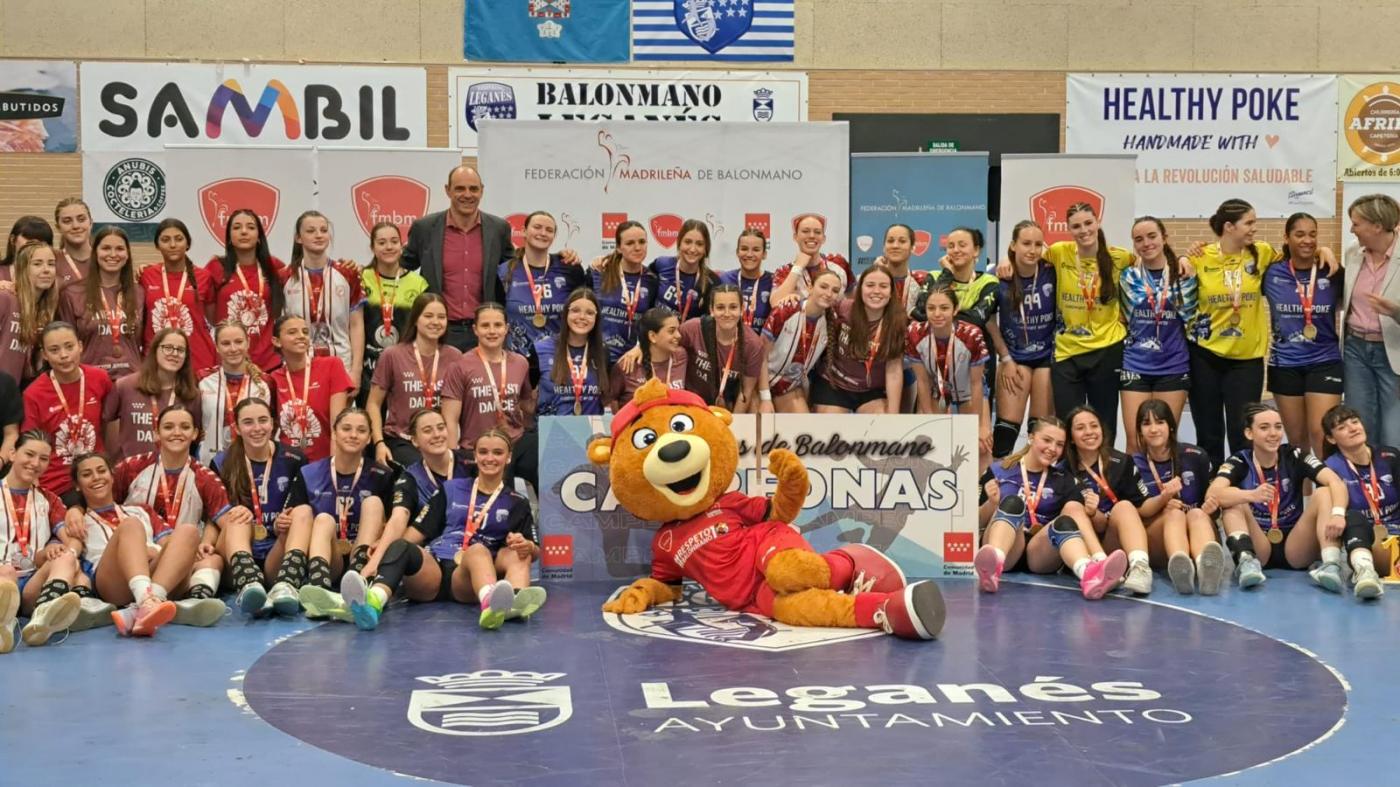 EL BM LEGANÉS SE PROCLAMA CAMPEÓN JUVENIL FEMENINO DE LA COMUNIDAD DE MADRID