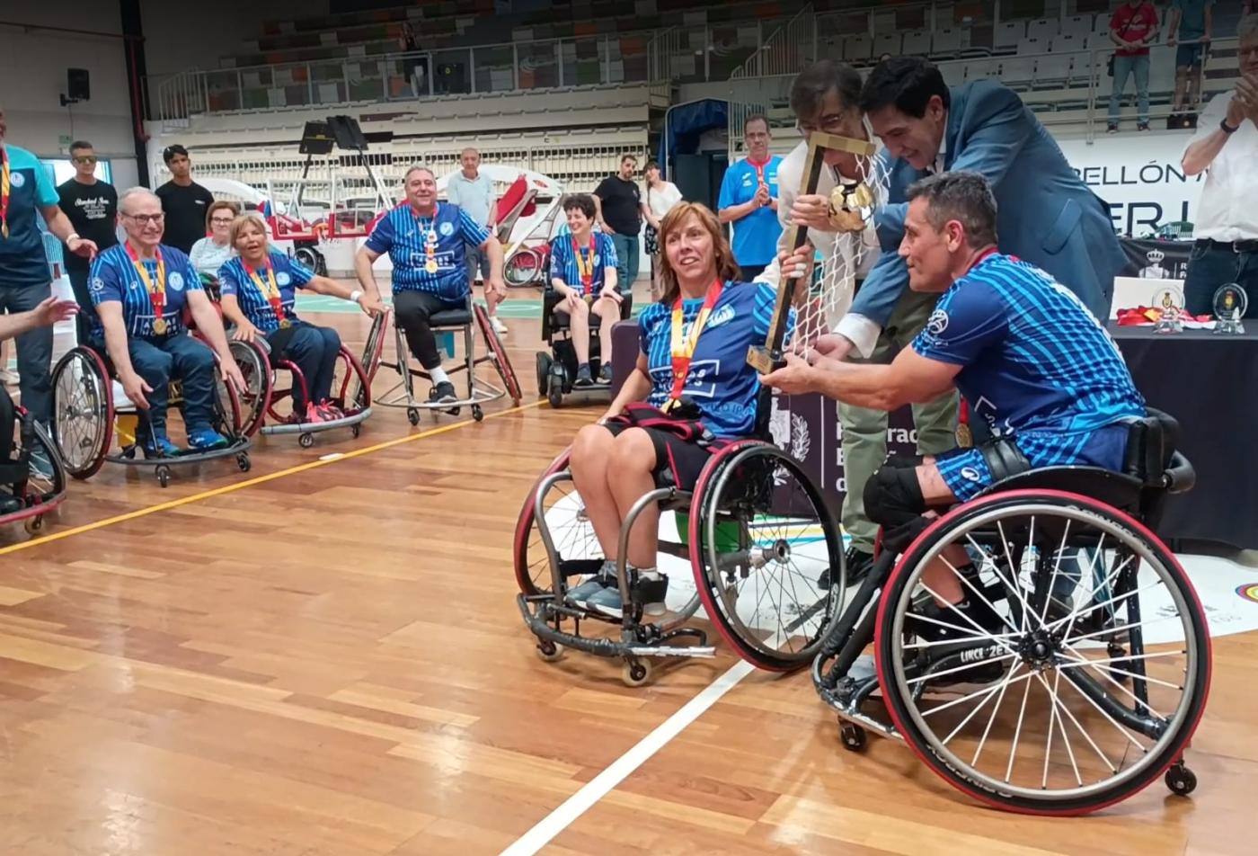 EL CD IPLACEA DE ALCALÁ DE HENARES SE PROCLAMA CAMPEÓN DE ESPAÑA DE BALONMANO EN SILLA DE RUEDAS