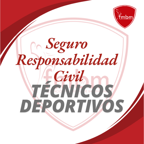 SEGURO RESPONSABILIDAD CIVIL TÉCNICOS DEPORTIVOS BALONMANO (cobertura hasta 31/08/2026)